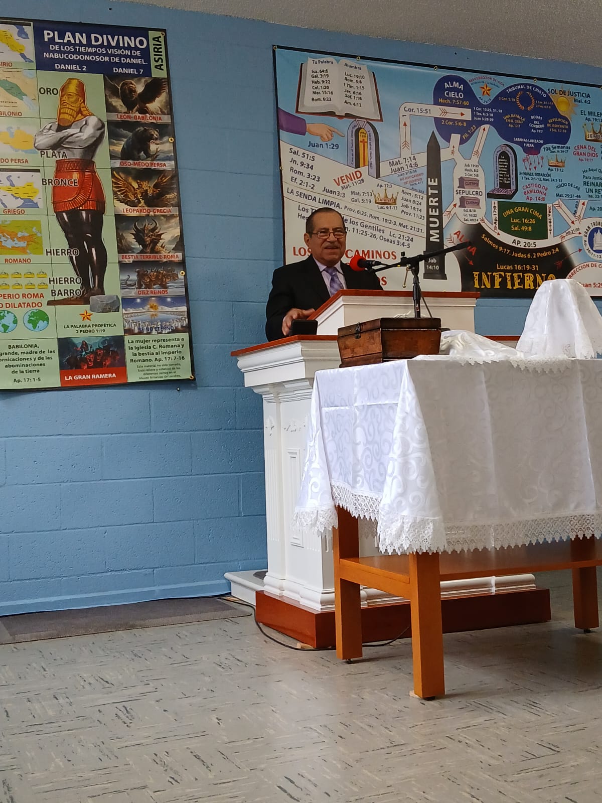 Asambleas Cristianas Salas Evangélicas en Estados Unidos, Salas Evangélicas en los Estados Unidos